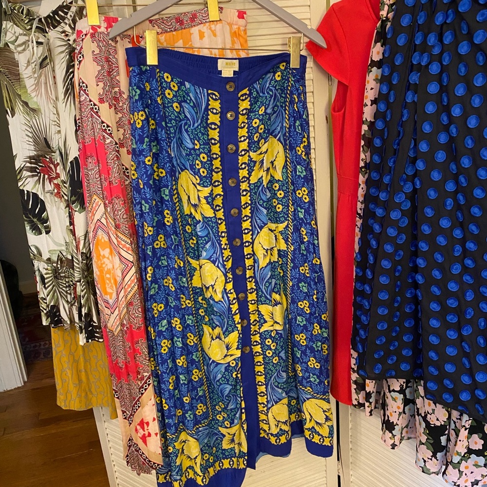 Maeve by Anthropology maxi skirt size 12